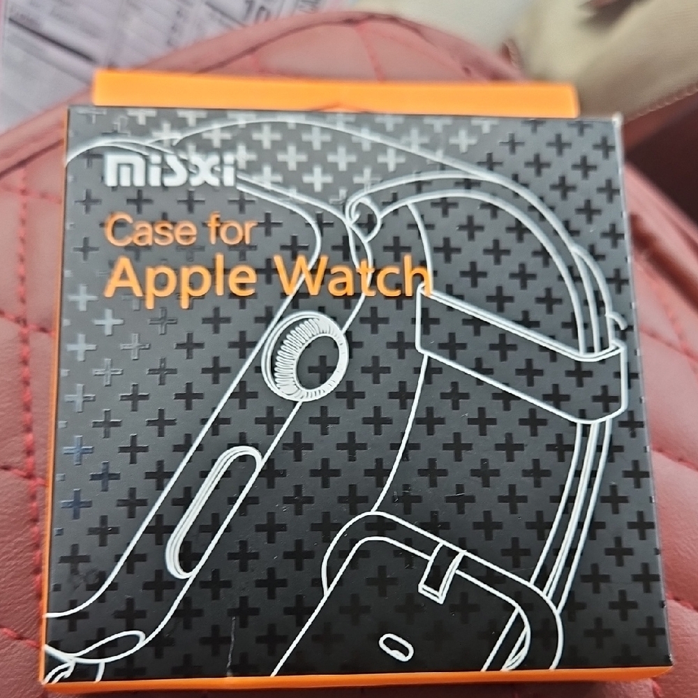 NWT 2Pk 1 Rose Gold 1 Transparent Hard Cases For APPLE Series 10 Watch
